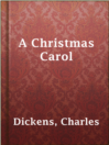 Cover of A Christmas Carol